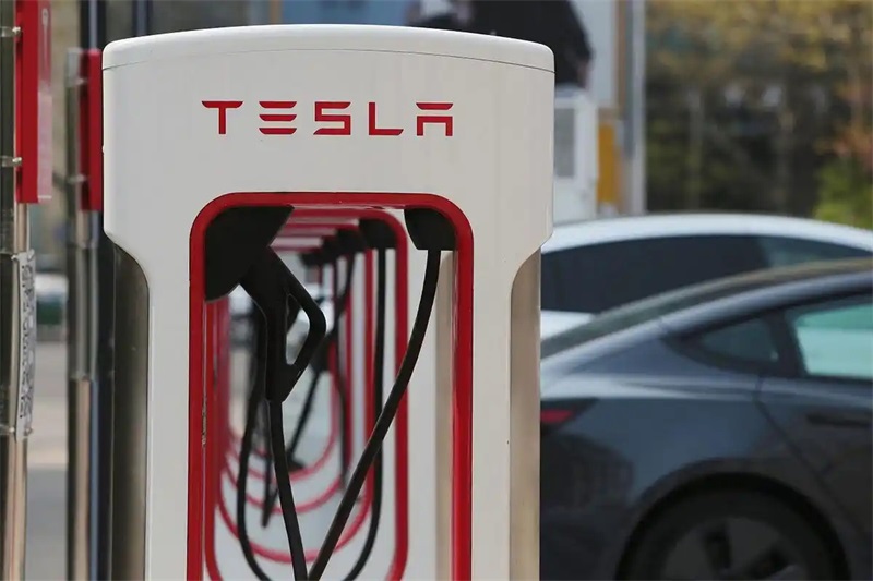 Tesla Supercharger stations