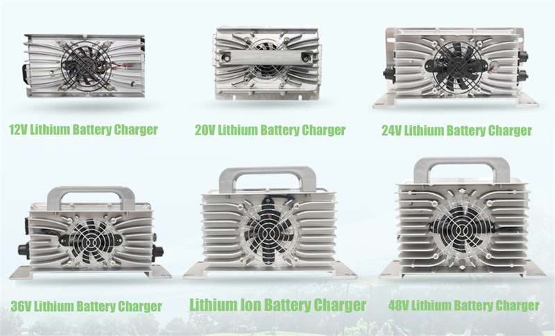 12V-48V lithium ion battery charger