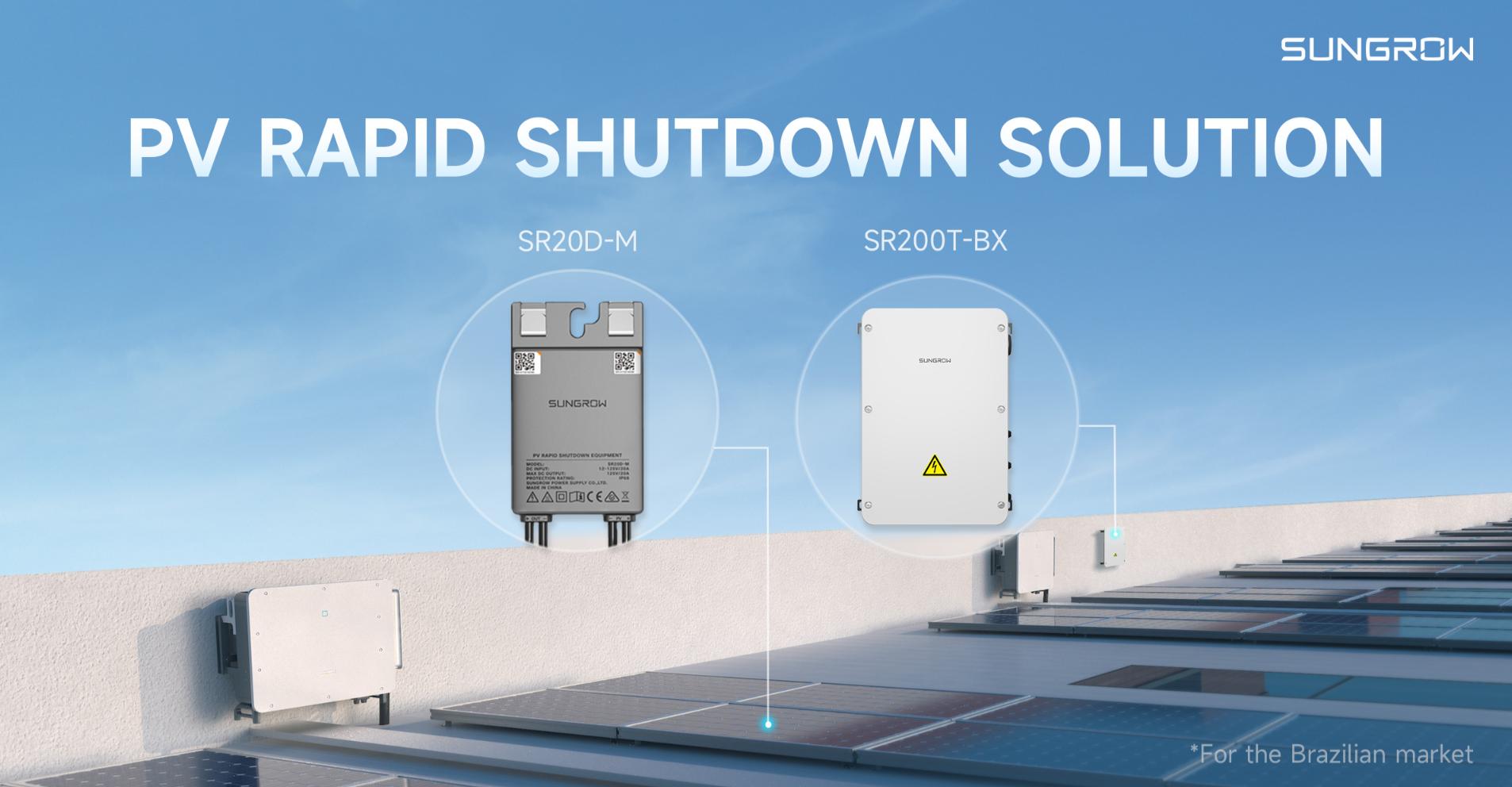 sungrow pv rapid shutdown solution for Brazil