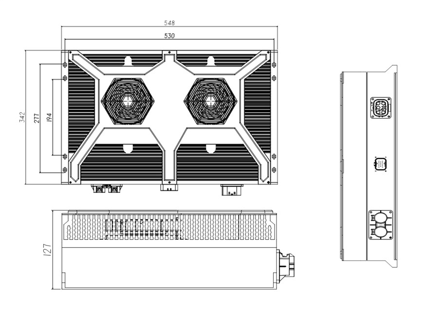 10Kw Three-Phase Air Cooled On Board Charger 10Kw Three-Phase Air Cooled On Board Charger