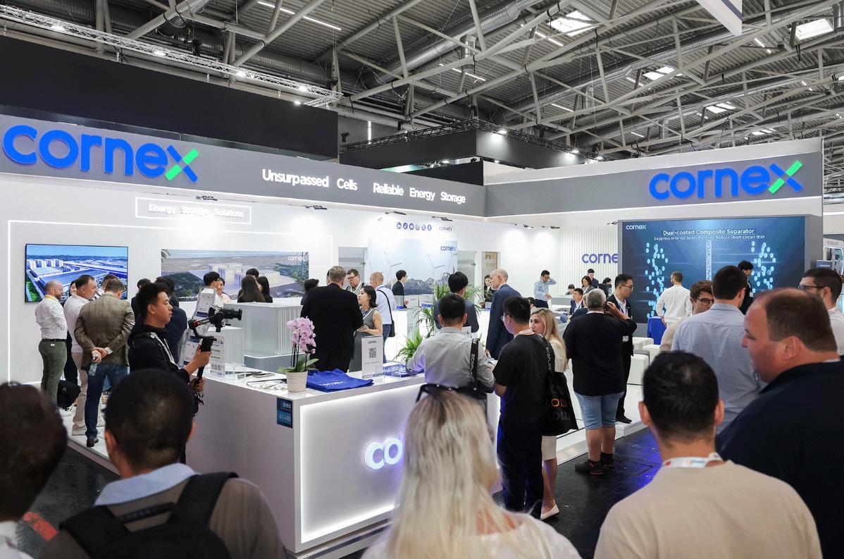 CORNEX Shines with Full-Scenario Energy Storage Solutions at The smarter E Europe 2026