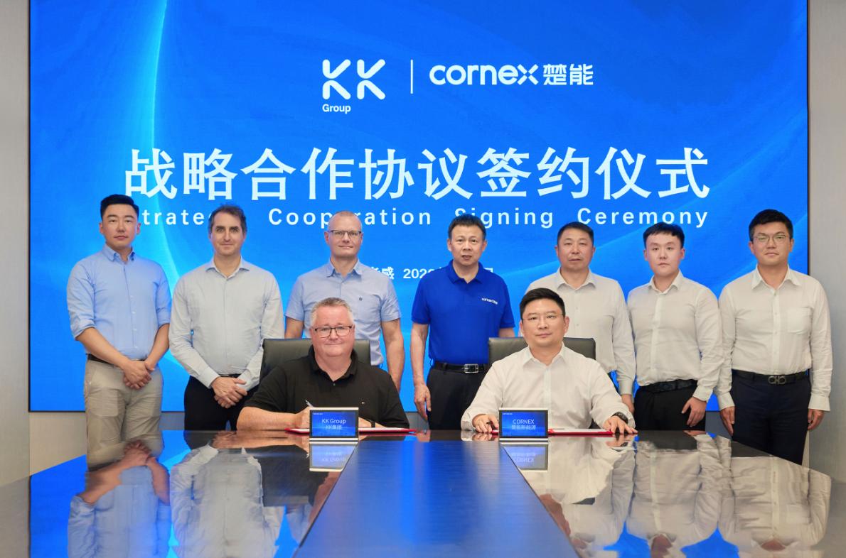 CORNEX Signs 5GWh Large-Scale Energy Storage System Agreement with KK Group CORNEX Signs 5GWh Large-Scale Energy Storage System Agreement with KK Group