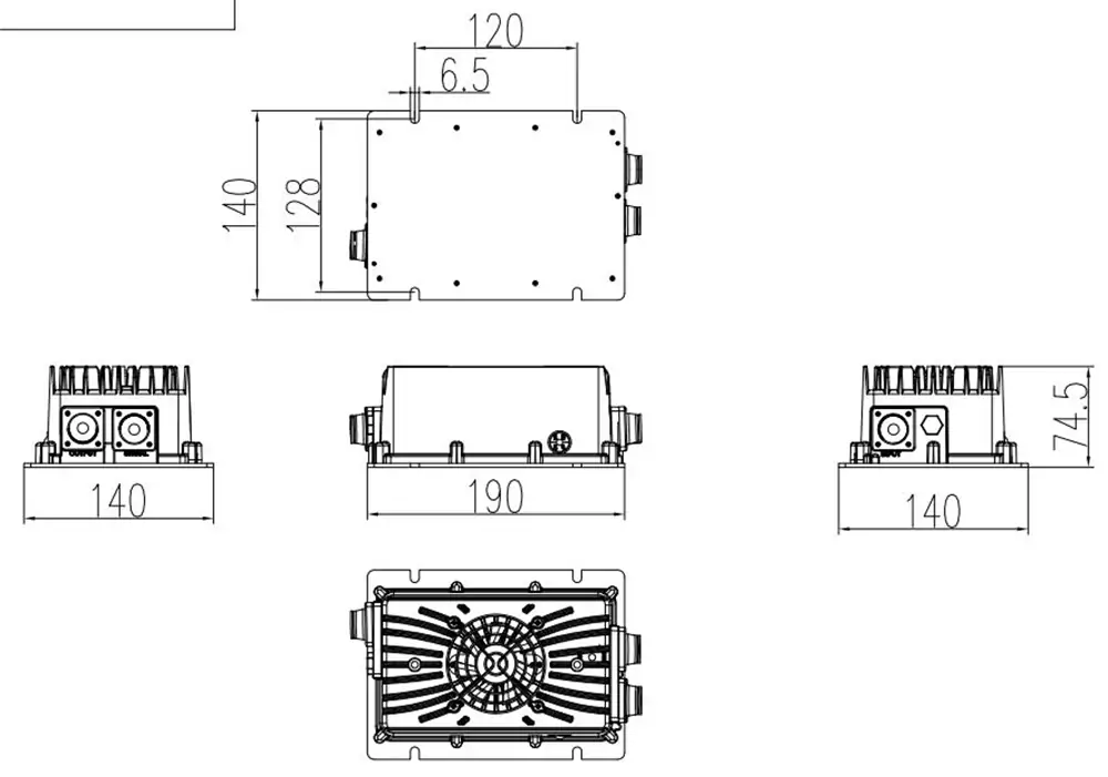 dimensions of 800W obc dimensions of 800W obc