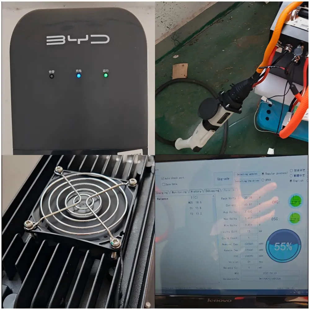 28.8V 230Ah LiFePO4 Battery Pack Test 28.8V 230Ah LiFePO4 Battery Pack Test