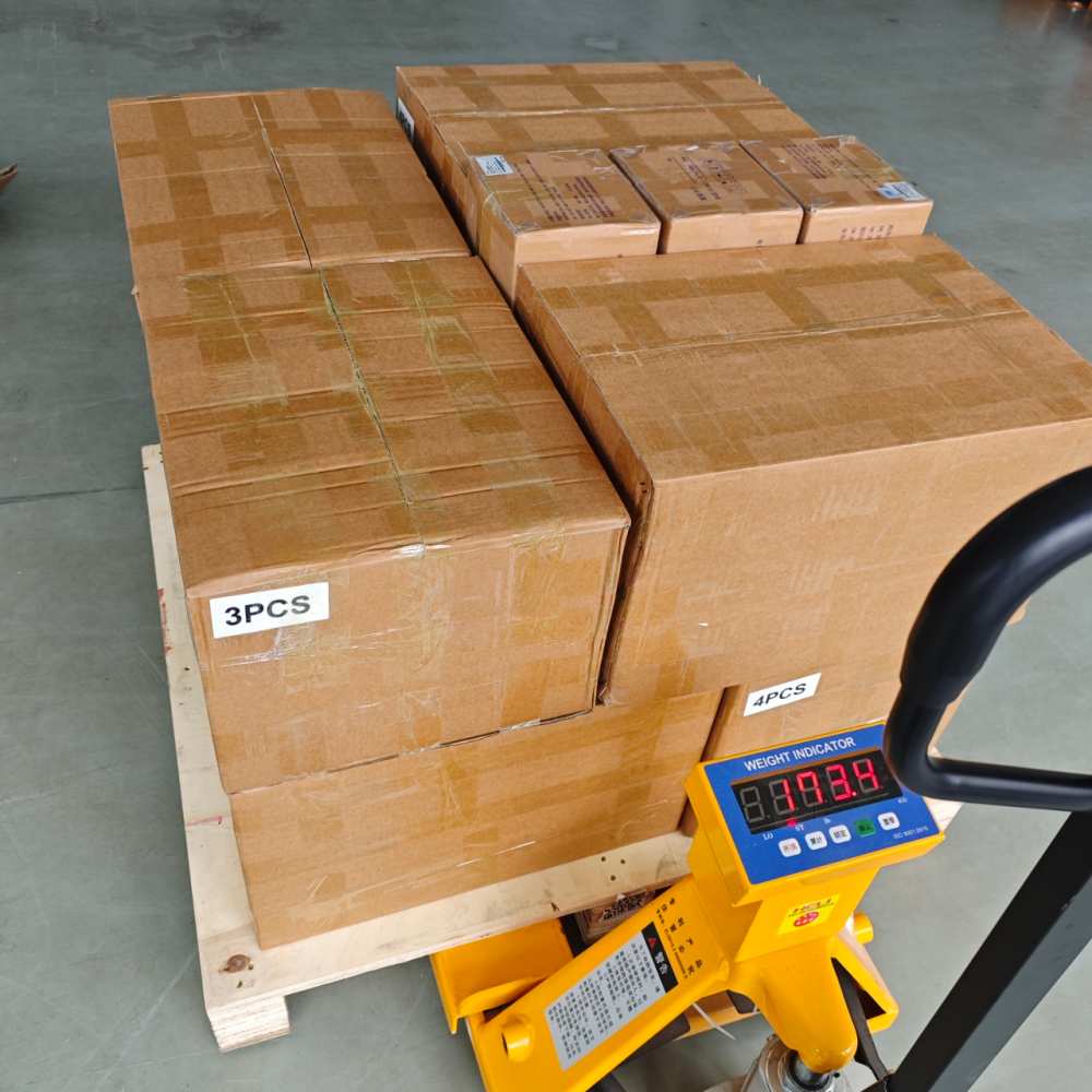 All goods were packed in 11 cartons