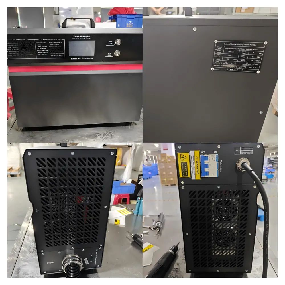 48V 150A 9kW forklift battery charger