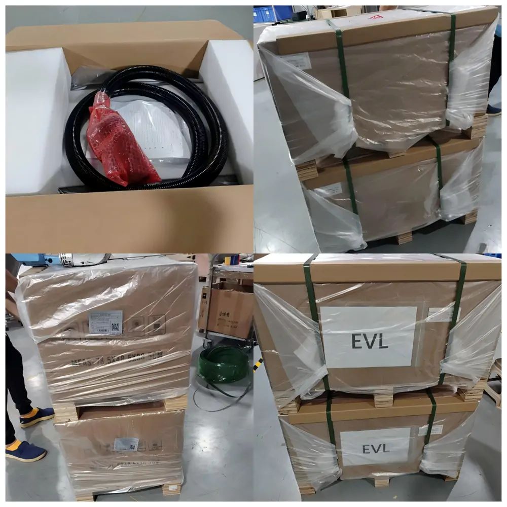 48V 150A 9kW forklift battery charger packing details