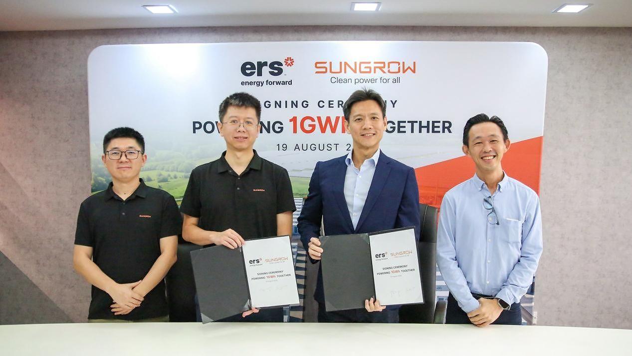 Sungrow and ERS Energy Reach 1 GWh Energy Storage Milestone in Southeast Asia