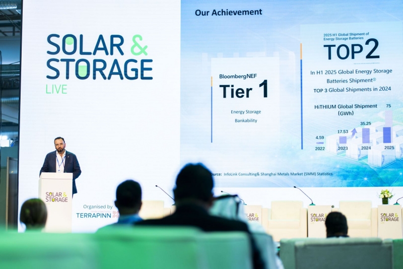 HiTHIUM Debuts Long-Duration Energy Storage and AI Data Center Solutions at Solar & Storage Live KS