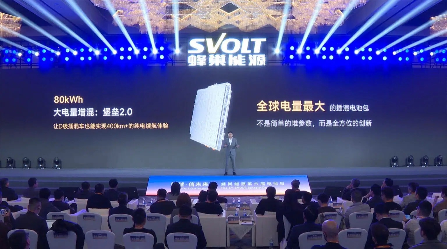 Svolt Debuts World’s Largest Capacity 80 kWh PHEV Battery Pack