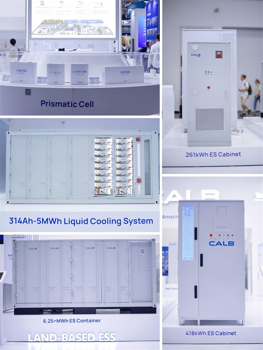 CALB Unveils Next-Gen ZHIJIU Series Full-Stack Energy Storage Solutions at EES Europe 2026