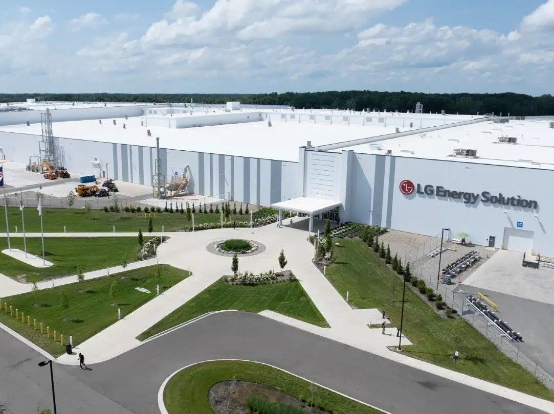 LG Energy Solution Starts Battery Production at New Lansing Plant for EVs and ESS