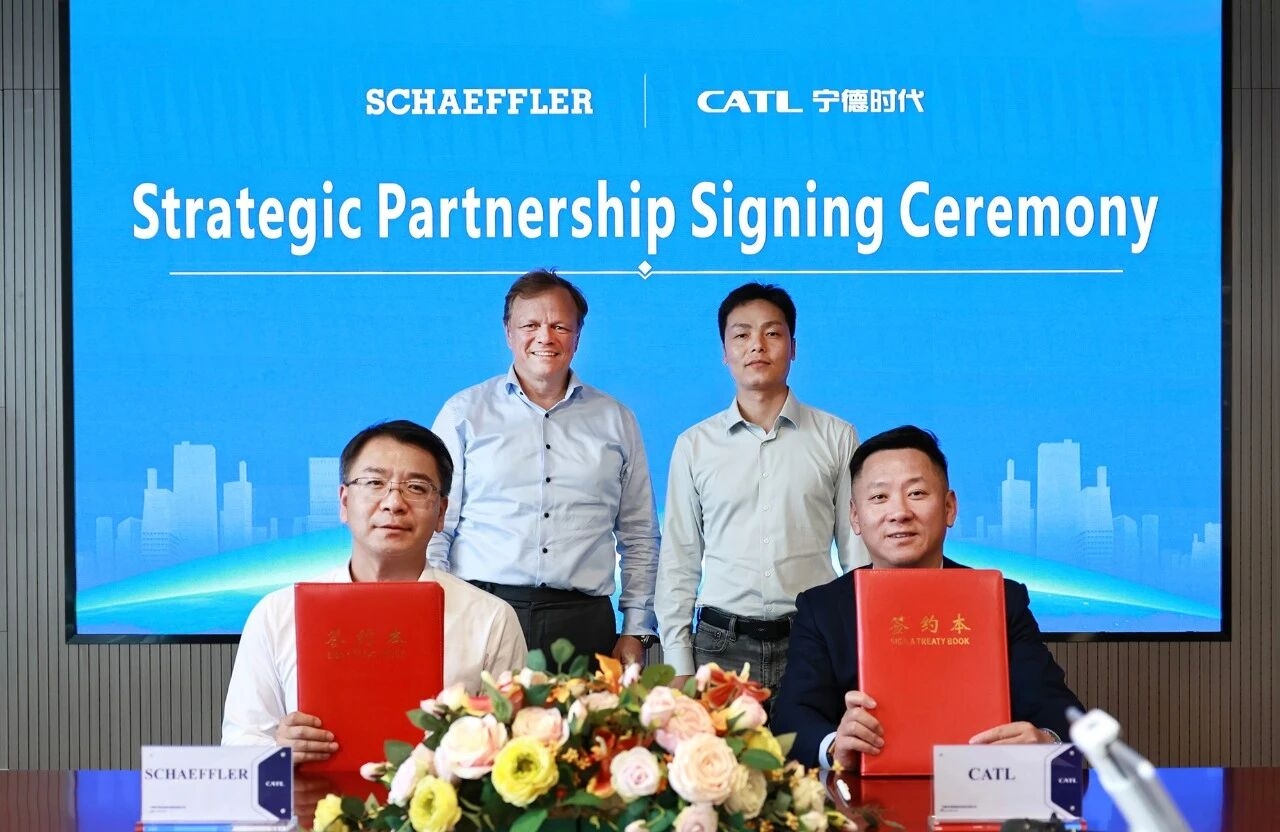 Schaeffler and CATL Sign MoU to Deepen Partnership on BMS and Integrated PowerBox Solutions