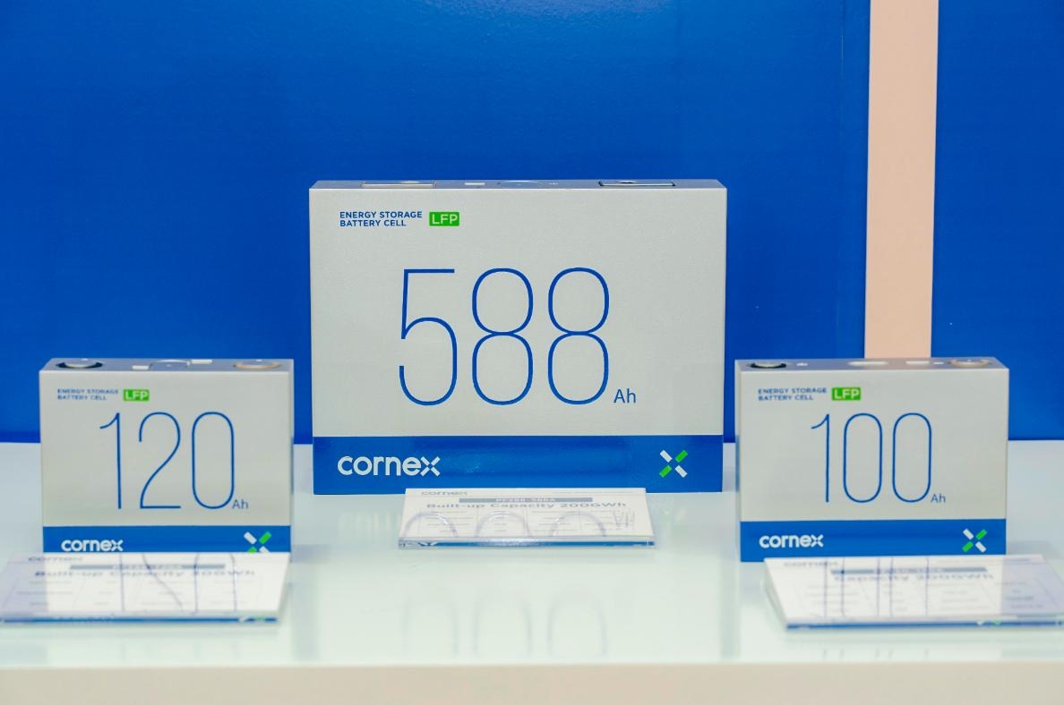 CORNEX Unveils Comprehensive Energy Storage Solutions and Light-Mobility Cylindrical Battery Cells at
