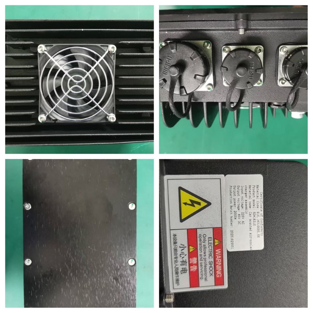 2kW On Board Charger and 3.7V 58Ah Pouch Cells Shipped to Switzerland