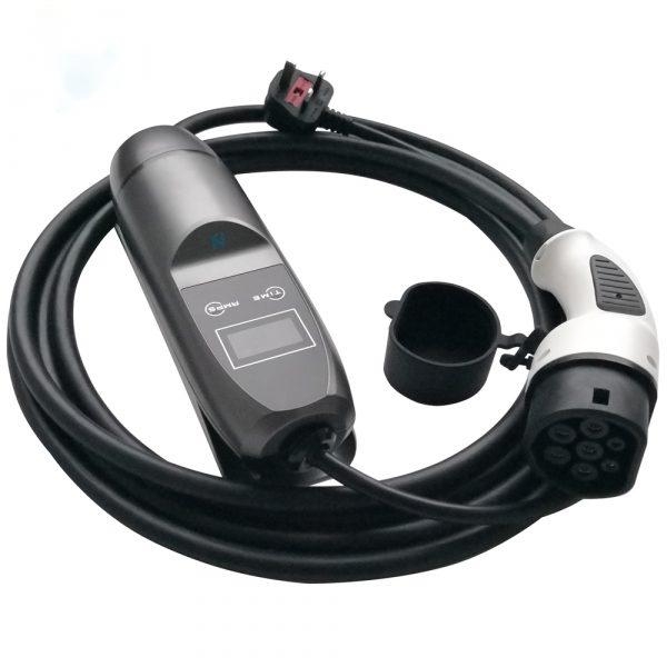 single phase 16A/32A type 1 adjustable EV charger