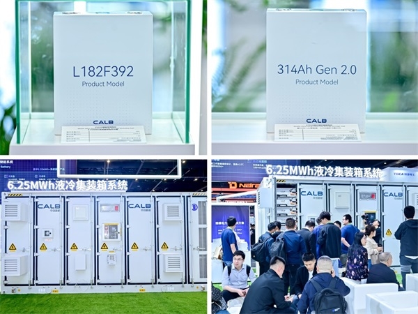 CALB Unveils Game-Changing 392Ah Energy Storage Cell and 6.25MWh System at ESIE 2025