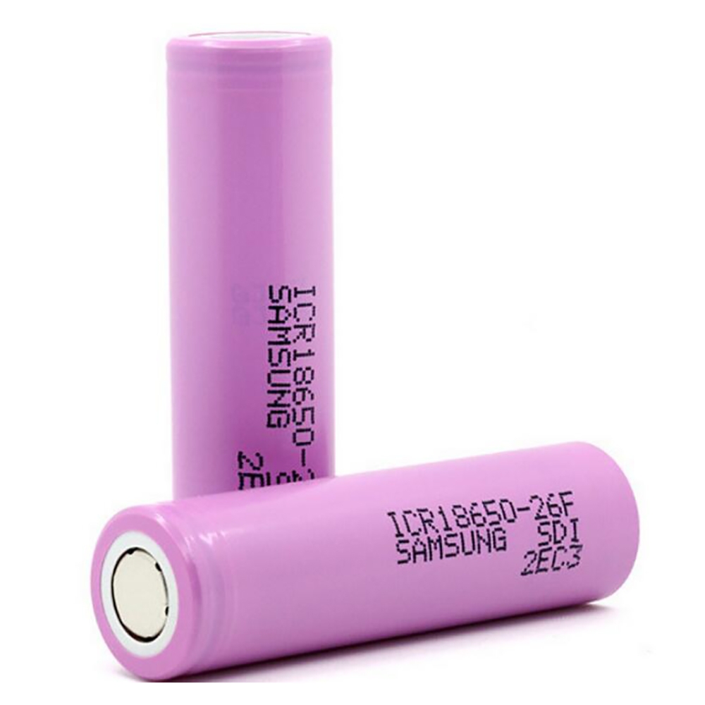 Samsung SDI ICR18650 3.7V 2600mAh Rechargeable Lithium Ion Battery